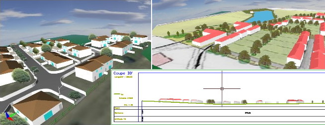 Rendu rapide de lotissements